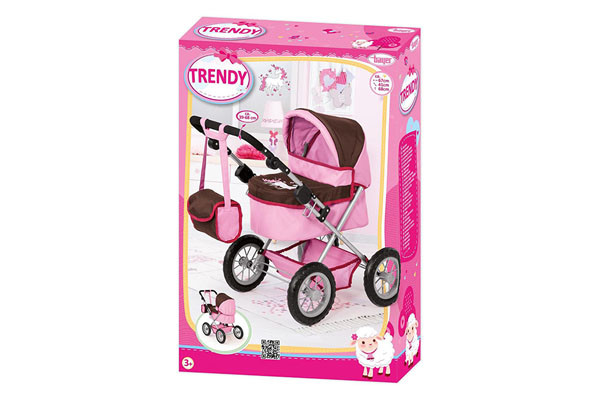 Mit einstellbarer Schubstange