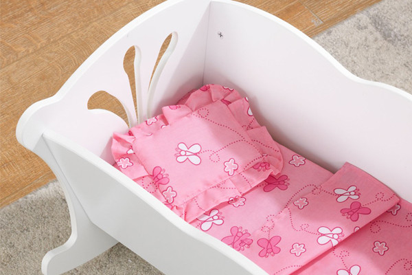 Inklusive Bettwäsche.