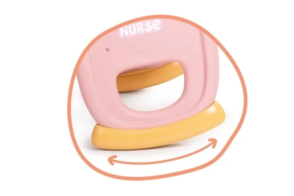 Schaukel das Bett hin und her