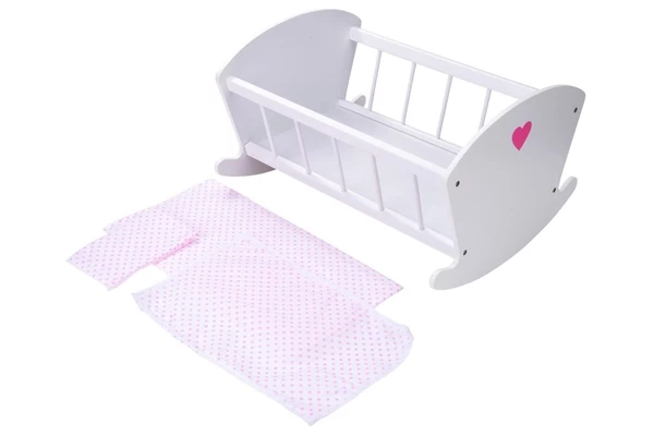 Inklusive rosa Bettwäsche