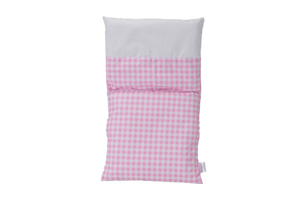 Puppendecke diamond pink.