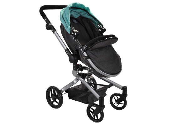 Geräuscharme Räder, zwei komfortable Schwenkräder vorne