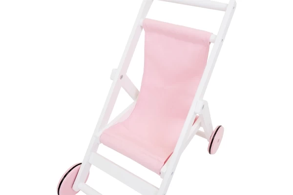 Weißer Rahmen mit rosa Stoff