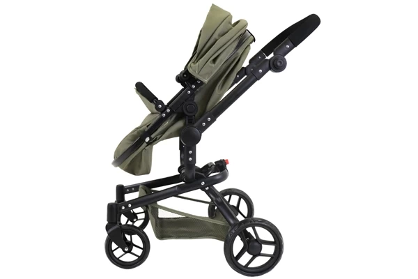 Mit praktischem Einkaufskorb