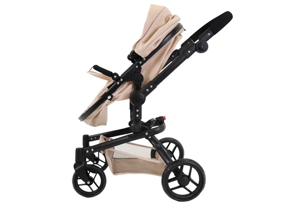 Mit praktischem Einkaufskorb