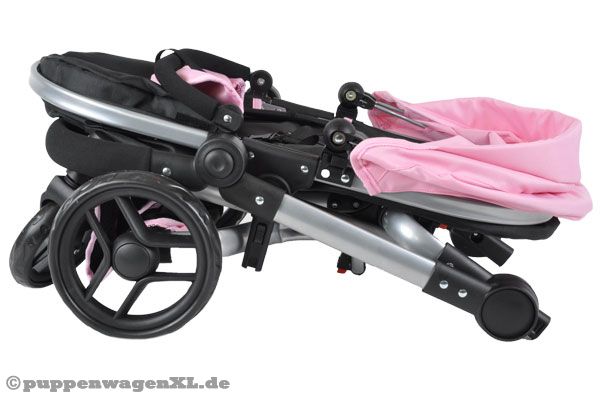 Praktisch: Der Black Angel 2in1 ist zusammenklappbar.