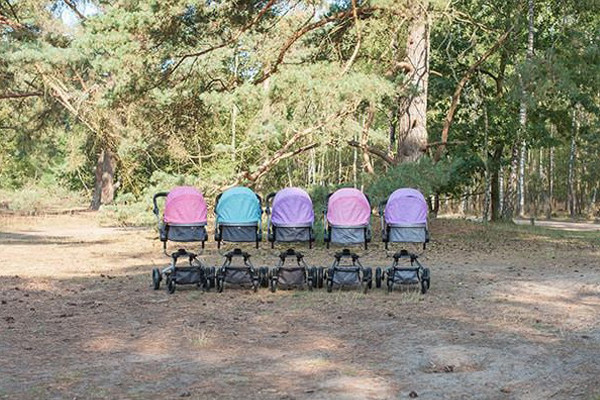 Classic und Modern Angel als Puppenwagen in verschiedenen Farben.