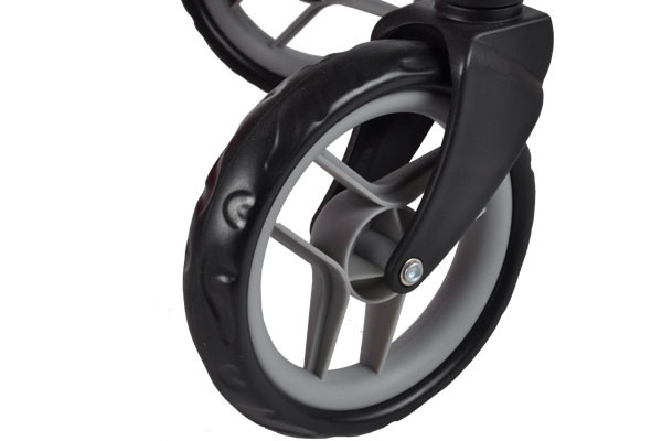 Geräuscharme Räder.