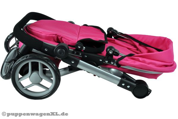 Komplett zusammenklappbar, praktisch aufzubewahren.