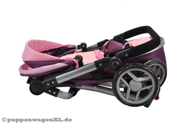 Komplett zusammenklappbar, praktisch aufzubewahren.