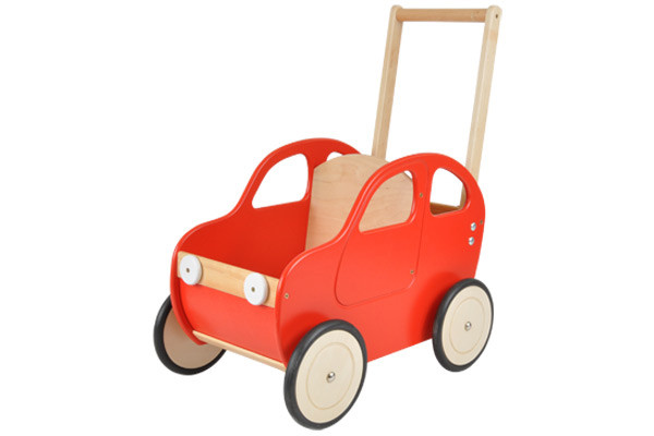 Holz Puppenwagen Racer Red von Bandits & Angels.