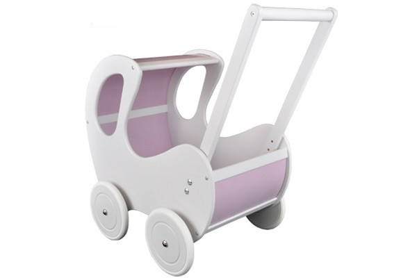Holz Puppenwagen Sweet Angel Lila von Bandits & Angels.