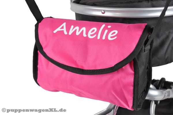 Immer dabei, als Handtasche oder am Puppenwagen.