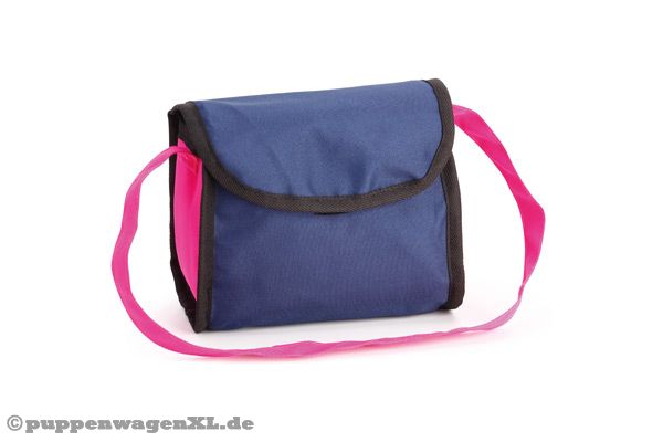 Farblich passende Wickeltasche inklusive.