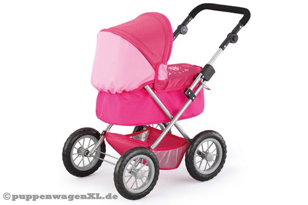 Geeignet für Mädchen ab 3 Jahren, Griff höhenverstellbar.