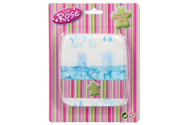 Puppenwindeln von Knuffeltoys (3 Stück).