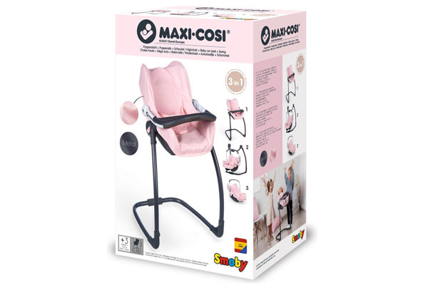 Verpackung Quinny 3in1 Stuhl hellrosa