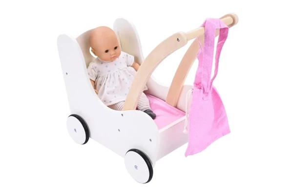 Und praktische Aufbewahrungstasche (ohne Puppe)