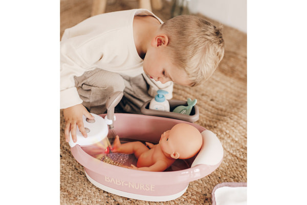 Lass das Wasser sprudeln