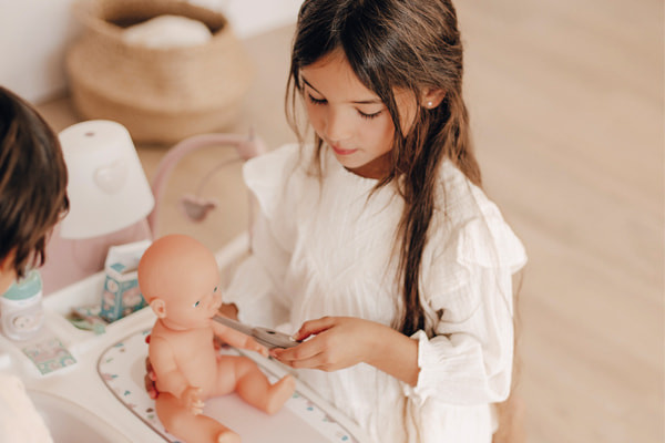 Gute Pflege für die Puppe